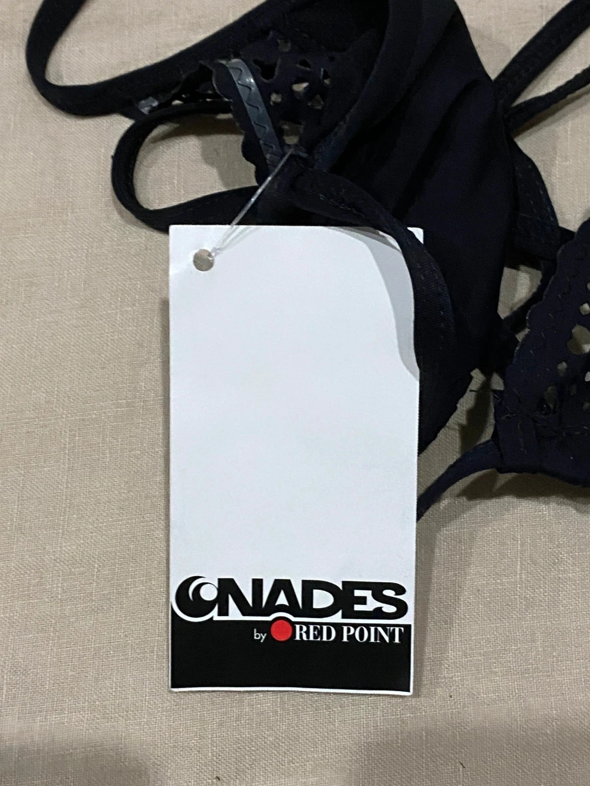 👙 Top de bikini triángulo negro Nadès by Red Point - Talla 38 (Nuevo) 👙 – photo 6